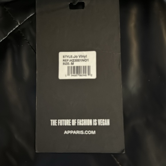 APPARIS JO VINYL Ski/Snow BLACK PANTS - Picture 3 of 5